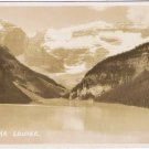 Postcard RPPC Lake Louise Alberta Byron Harmon Along The CPR Line