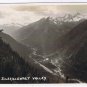 Postcard RPPC Illecillewaet Alberta Byron Harmon Along The CPR Line