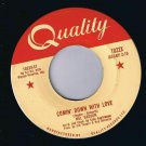 Mel Gadson Comin Down With Love 45 rpm I'm Getting Sentimental Over You VG+