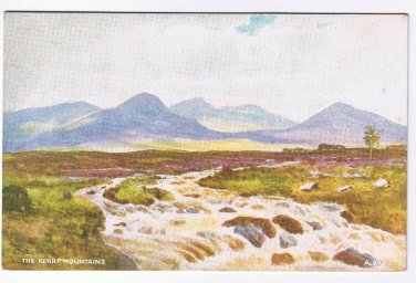 Ireland Postcard Kerry Mountains Valentine
