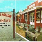 Arkansas Postcard Booger Hollow Population 7 Russellville Harrison Ozarks