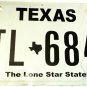 Texas License Plates Matched Pair