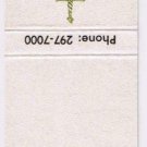 Matchbook Cover Louis J Polin Insurance Niagara Falls New York