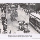 Print Automotive Manufacturers Association 1910 Trolley Cars Horse Buggy 8 x 10