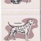Matchbook Cover Dogs Dalmation Beagle