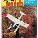 Flying Models Magazine Designs & Data Mar 1975 Scorpio Seaweed Bad Medicine