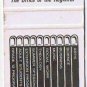 Waterloo Ontario Matchbook Cover Wilfred Laurier University Former Lutheran U
