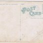 Postcard Fred Harvey Santa Fe Hotels Locations Map