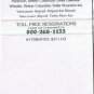 Matchbook Cover Delta Hotels Canada