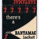 Matchbook Cover Bantamac Jacket Vincent's Lion Match