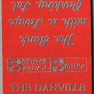Matchbook Cover The Danville National Bank Danville Pennsylvania