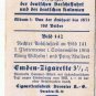 Emden Zingarette Dresden Seafaring Is Necessary #142 Cigarette Card
