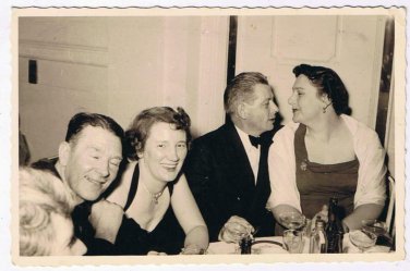 Antique Photo Couples Partying ? Wedding