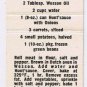 Matchbook Cover Hunt's Tomato Sauce Braised Short Rib Casserole Recipe
