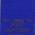 Military Matchbook Cover New Jersey Veterans Foreign Wars Canteen Post 3620