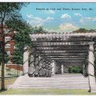 Postcard Pergola At 11th & Paseo Kansas City Missouri