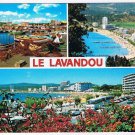 France Postcard Cote d'Azur Le Lavandou French Riviera Multi View