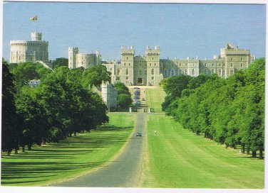 United Kingdom UK Postcard Berkshire Windsor Castle