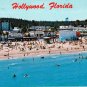 Florida Postcard Hollywood Beach Johnson St Sunbathers