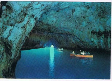 Italy Postcard Capri The Azure Grotto Blue Grotto