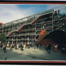 France Postcard Paris Georges Pompidou Centre National d'Art & Culture