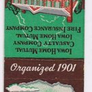 Matchbook Cover Warren Ratcliff Insurance Casper Wyoming