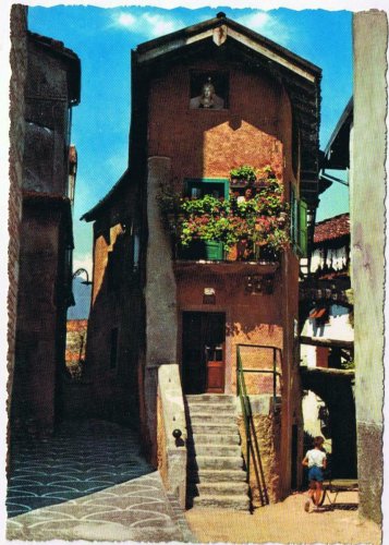 Italy Postcard Nago Near Torbole Lake Garda Country House Little Streamer