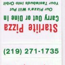 Matchbook Cover Starlite Pizza Granger Indiana