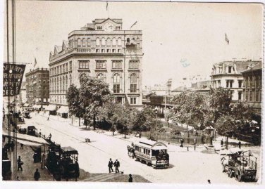 New York Postcard RPPC NYC Cooper Park & Cooper Union Building 1893