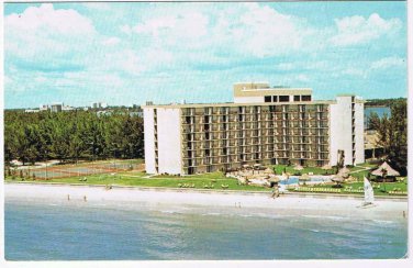 Florida Postcard Clearwater Beach Sheraton Sand Key Hotel