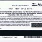 Tim Horton's 2016 Gift Card NHL Toronto Maple Leafs No Value