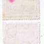 Cyprus King George VI 1 1/2 Piastre Stamps (2) Used VG