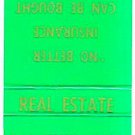 Matchbook Cover G A Finck & Son Insurance Agency Florence Massachusetts