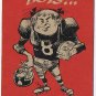 Vintage Sarcastic Valentine Card T.C.G. 1950s Play Football