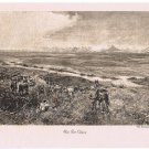 Engraving Reproduction Print Marquis of Lorne Near Fort Calgary 8 1/2 x 11