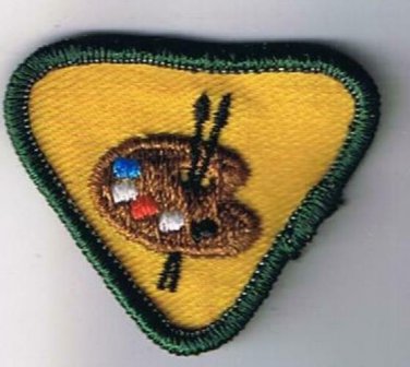 Scouts Canada Merit Badge Patch Art Painting