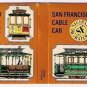 San Francisco's Cable Car Municipal Railway Matchbox Made in Japan