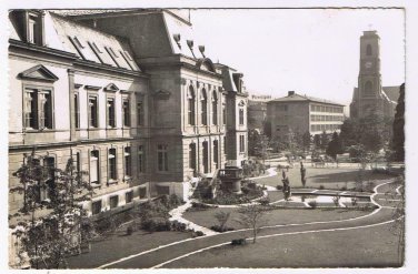 Switzerland Postcard RPPC Neuchatel L'Universite