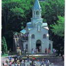 Quebec Laminated Postcard RPPC St Joseph's Oratory First Chapel
