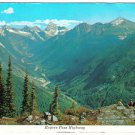 British Columbia Postcard Rogers Pass Highway Trans Canada