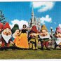 Florida Postcard Orlando Disney World Snow White & 7 Dwarfs