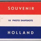 Holland Photo Souvenir Booklet RPPC 9 Photos