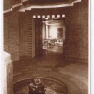 United Kingdom UK Postcard Shakespeare Memorial Theatre Fountain & Staircase