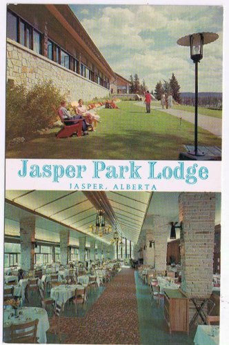 Alberta Postcard Jasper Park Lodge Canadian Rockies
