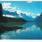 Alberta Postcard Morning Mist Maligne Lake Jasper National Park