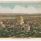 Postcard City Of Montreal Quebec Canada