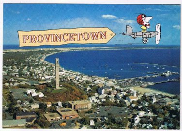 Postcard Red Baron Provincetown Cape Cod Massachusetts