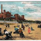 United Kingdom UK Scotland Postcard Aberdeen Beach Bathing Station Postmark 1905