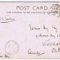 United Kingdom UK Scotland Postcard Aberdeen Beach Bathing Station Postmark 1905