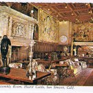 California Postcard San Simeon Hearst Castle Assembly Room